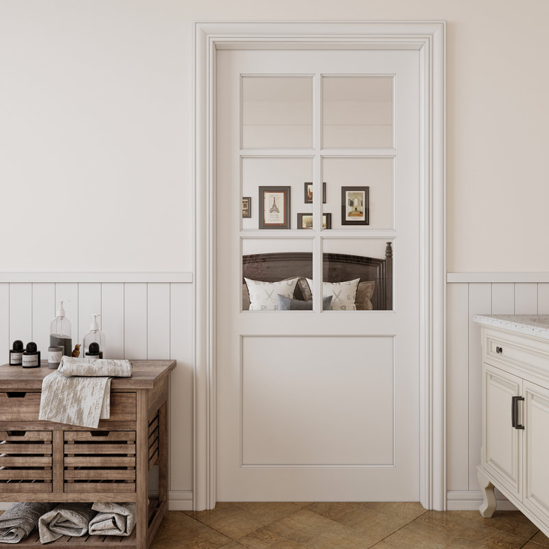 Porte coulissante 6 pièces Lite, 36 po x 80 po