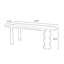  + Bureau en bois massif demi-cercle-1612971287