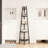 5-Tier Corner Shelf With Metal Frame, Industrial Ladder Display Stand For Living Room, Kitchen, Home Office And Small Spaces-992516372