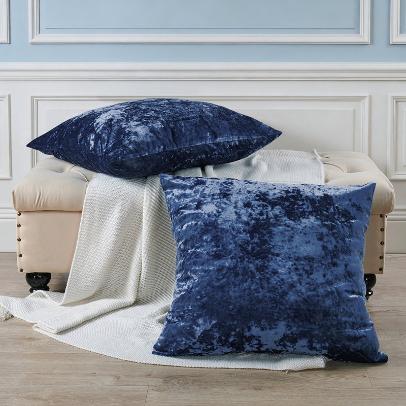 Housse de coussin en velours écrasé Euro, Île Seymour Nord, Galapagos
