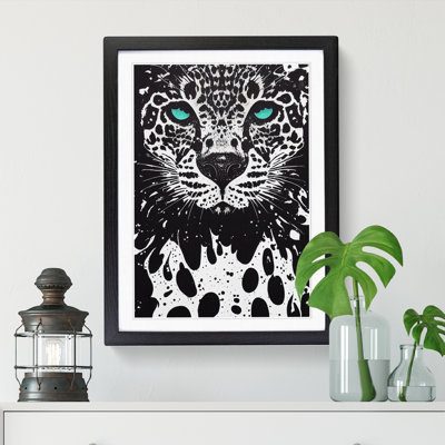 Leopard Splatter Vol.3 - Picture Frame Print