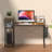 Computer Desk Large Office Desk Writing Desk for Home Office Modern Wooden Table Brown Flagstone