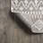 Ifrane Berber Geometric Stripe Gray/Cream Rug-542107958