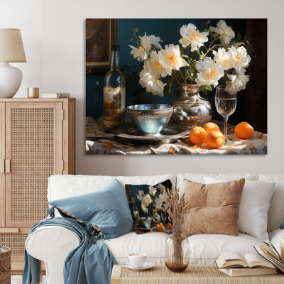 " Serenity Floral Still Life "