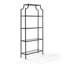 Bibliothèque étagère en métal H 80,5 po x l 36 po Eiffe-1801170632