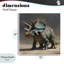 Plaque murale Horned Triceratops at Sunrise, design par Wumples