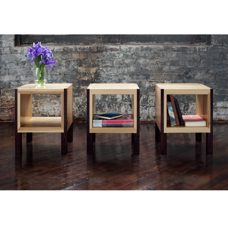 End Table, Body: Poplar / Legs: Wenge