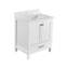 Meuble-lavabo de 30 po avec meuble-lavabo autoportant avec cadre en bois massif