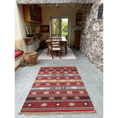 Simba Striped Hand Woven Area Rug
