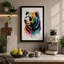 Chromatic Bear Modern - Wrapped Canvas-1318787155-1318787156