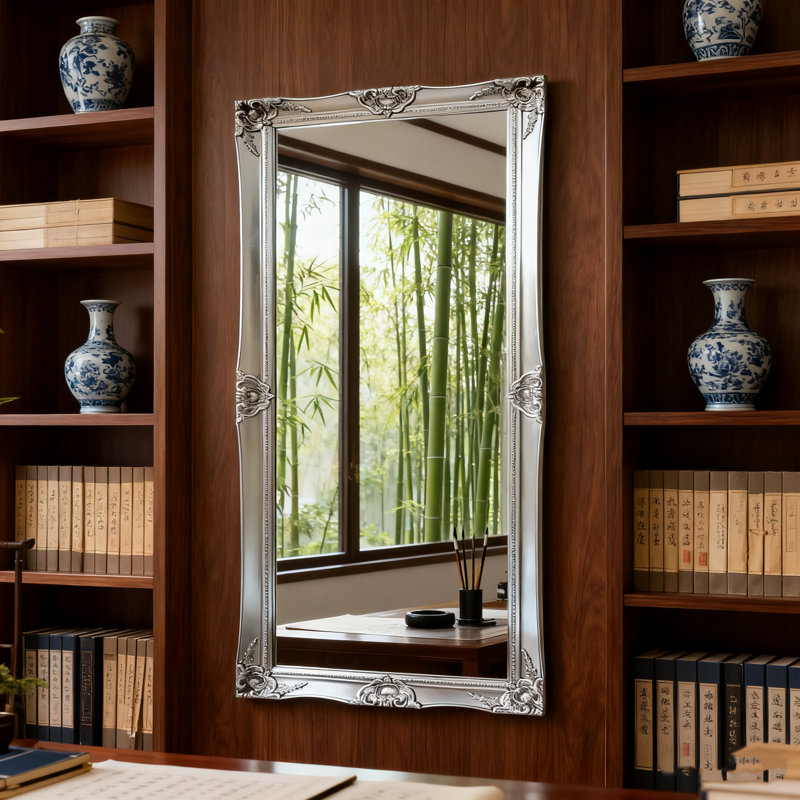 Rectangle Mirror, Silver