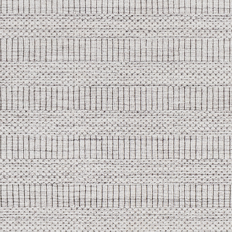 Area Rug in Gray, Rectangle 2' x 3'