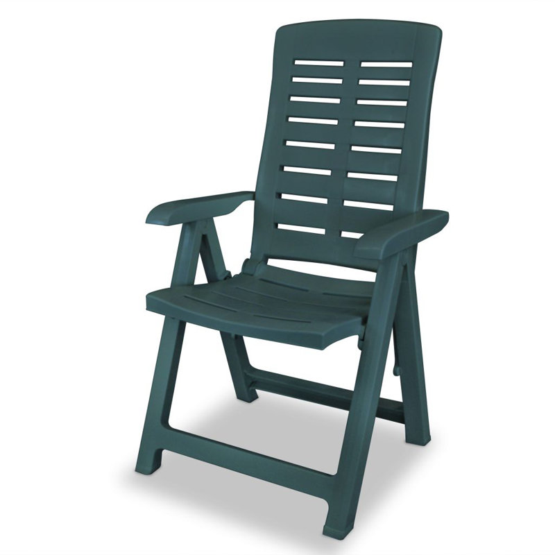 Chaise de patio Sarann, Vert
