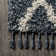 Cantera Shag Plush Tassel Moroccan Geometric Trellis Denim Blue/Cream Rug
