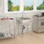 Grand évier utilitaire en acier inoxydable 25 po x 22 po, évier de restaurant commercial autoportant, évier utilitaire pour salle de lavage, garage, cuisine