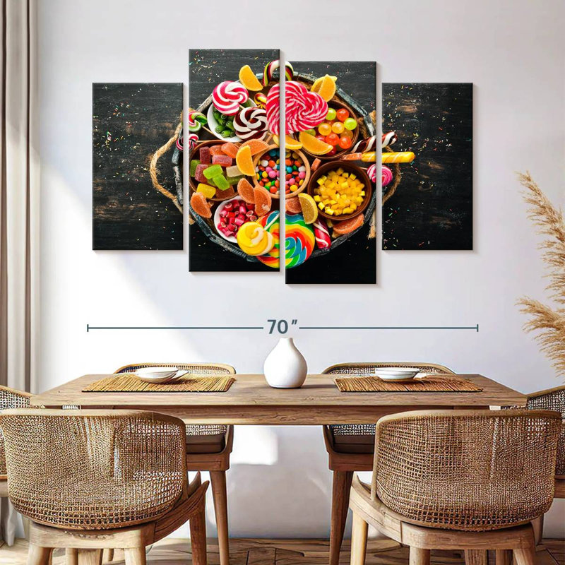 Yarlin Sweets Overload, 42" H x 68" W
