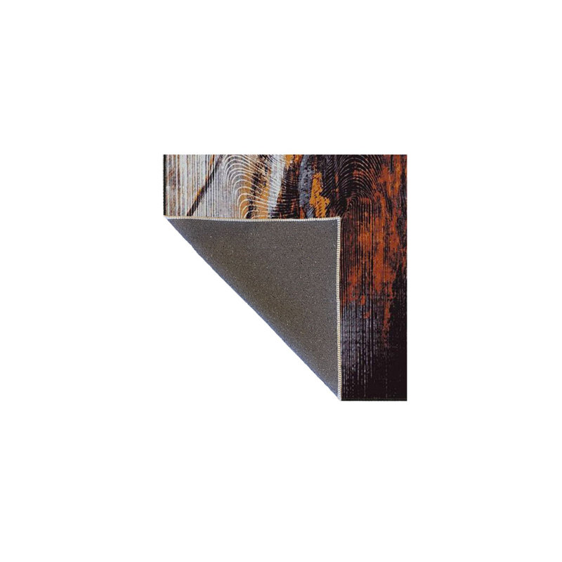 Splashed Paint Themed Woven Base Washable Rug, Rectangle 2'4" x 3'11" Rug Pad Included