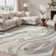 Galaxy Series Abrstract Black/Gray/Ivory/Beige Area Rug