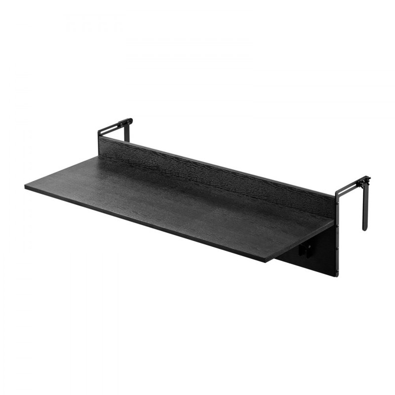 Rectangular Outdoor Balcony Table , 17.72 " D, 9.45" H x 31.5" L x 17.72" W