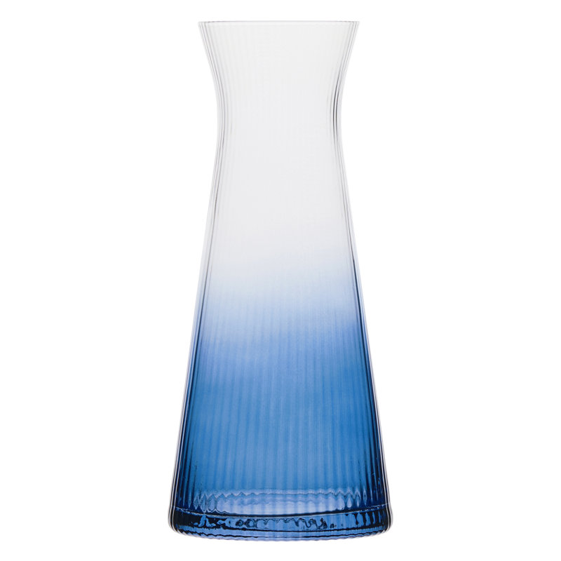 Empire Water Carafe, Blue