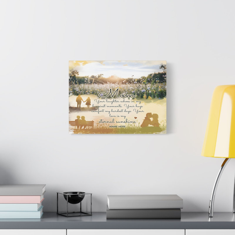No Frame Print on Canvas, 28 cm H x 36 cm W, Yes
