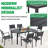 Hazen Rectangular 6 - Person 59'' Long Aluminum Dining Set