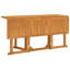 Haytug Oval Teak Folding Outdoor Dining Table , cm W cm D-935030978