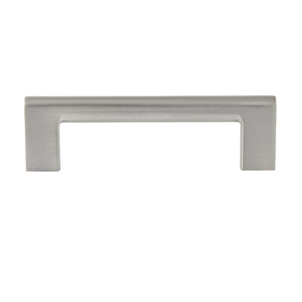 Vail Bar Cabinet Pull, Satin Nickel, 4"
