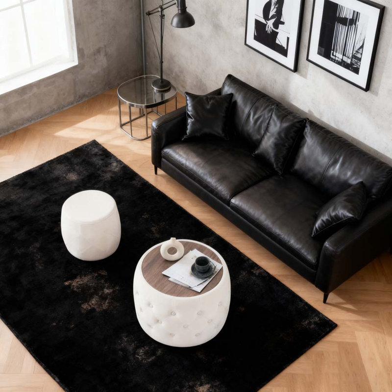 Deux repose-pieds gigognes gigognes, Beige