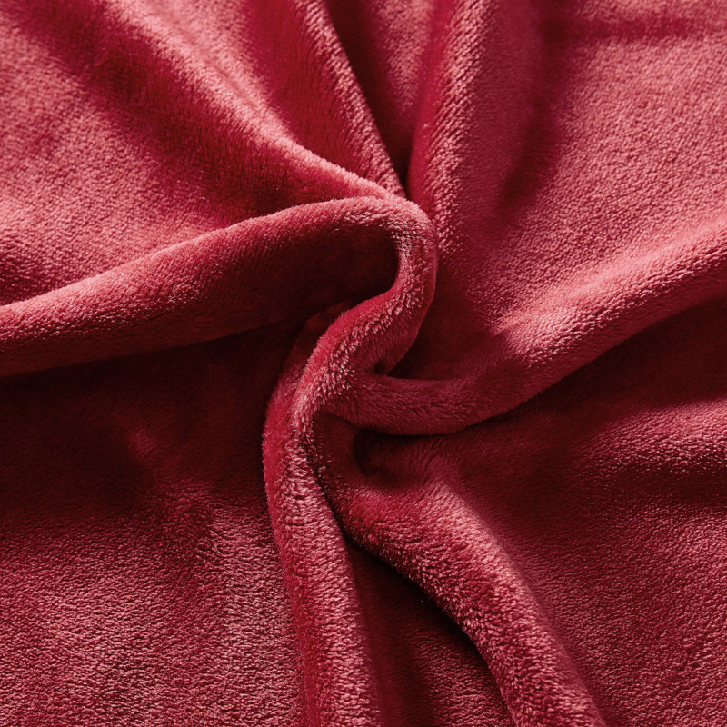 Couverture en molleton ultra doux Nautica, Très grand lit, Rouge