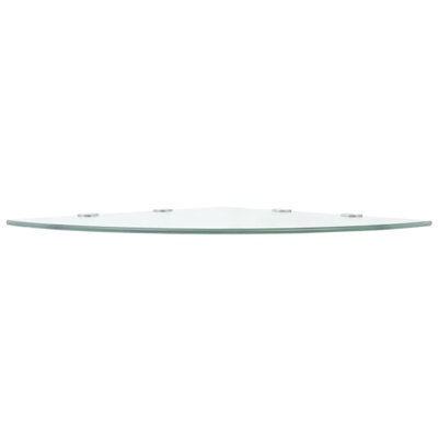 Mysha 2 -Piece Glass Corner Shelf