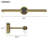 Luxury Dimmable Solid Brass Picture Light