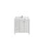 Meuble-lavabo simple 36 po avec plateau Chicago-96178368