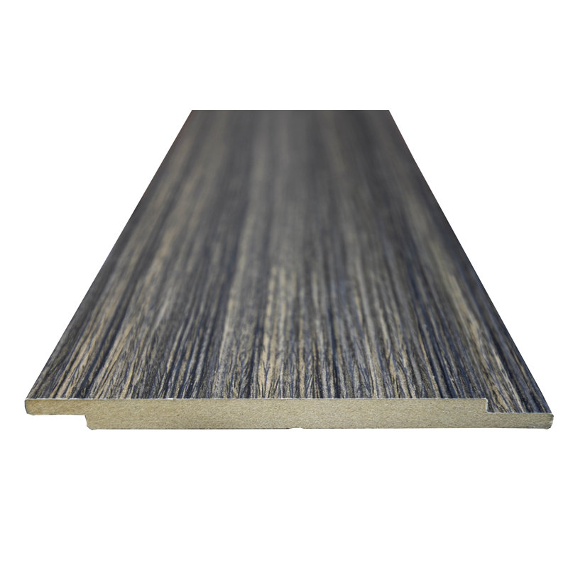 5.75" x 96" Engineered Wood Wall Panelling, Dark Grey