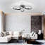 66cm Butterfly Shaped Dimmable Modern LED Flush Mount-1163063744