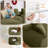Boneless Chifley 150.50" W U-Shaped Modular Corduroy Sectional,Cup Holders,USB Charge,with 2 Ottoman,No Assembly Required Boneless Couch-944902563