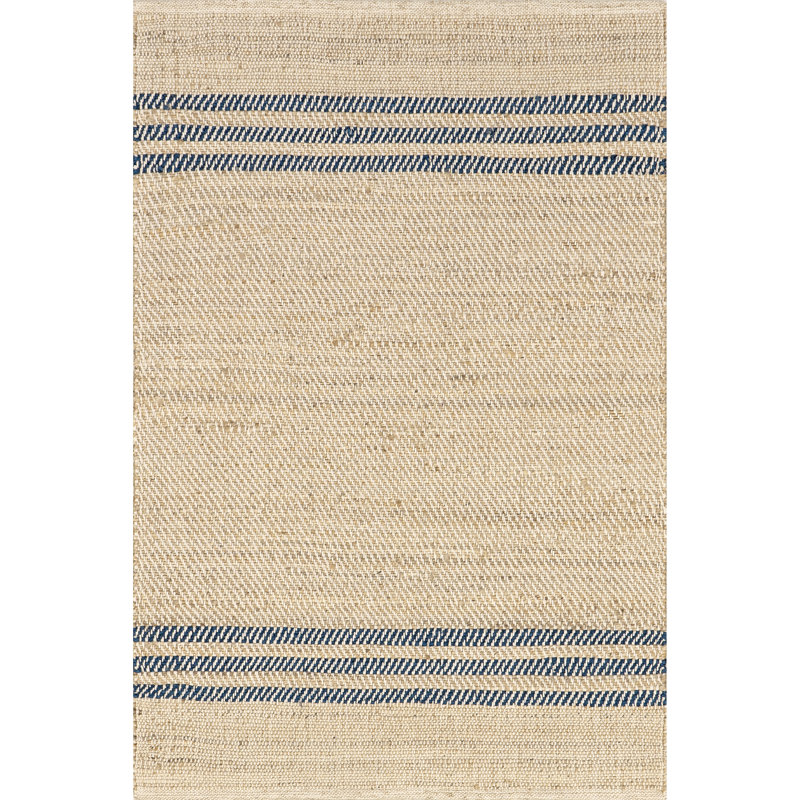  Tapis en jute rayé Meadow, Rectangle 9 pi x 12 pi