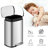 Steel Step On Kitchen Trash Can - 13.2 Gallons