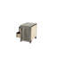 Table de chevet en chêne gris 23,61 po x 17,04 po 25,48 po, bois 24 po 17 po 25 po, fabrication de qualité