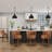 Anneli Swivel 24'' Swivel Counter Height Bar Stools Counter Stools for Kitchen Island-88586460-88586458