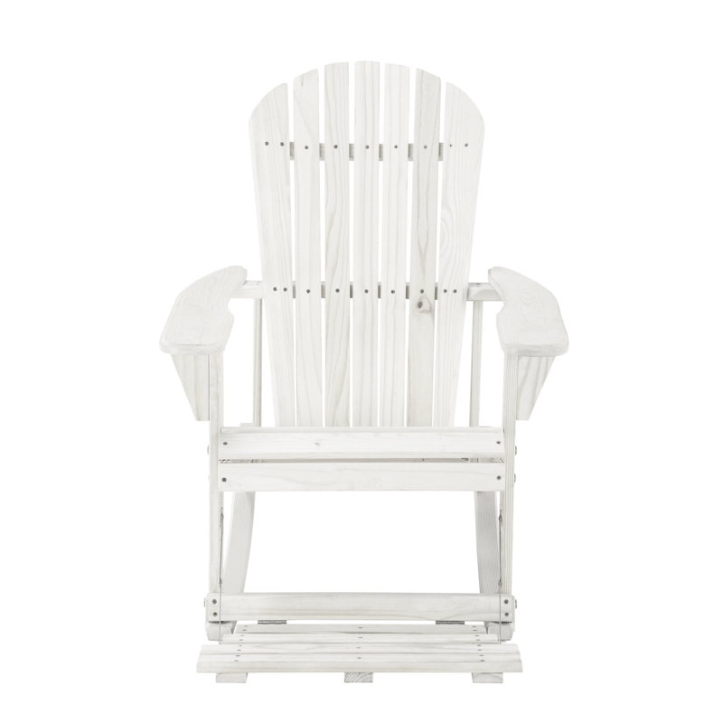 Apsana Outdoor Adirondack Chair, White
