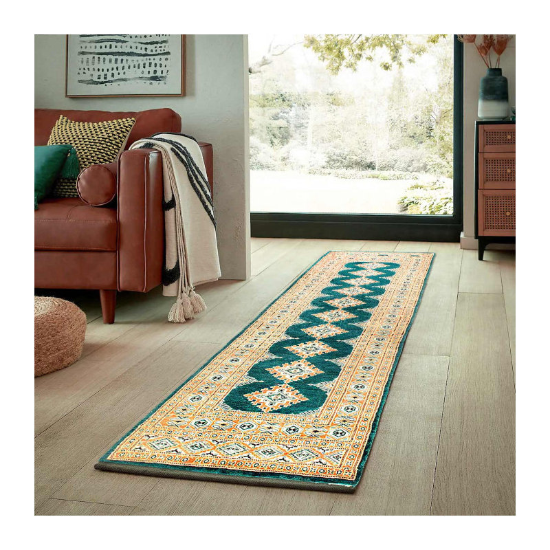 Guenna One-of-a-Kind Runner 2'7" X 9'4" Hand Knotted Area Rug