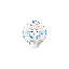 Dora Tealight Holder, Blue Face, 5.1"-425755702