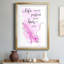 Perfect Hair - Reproduction d'art textuel sur papier encadré-469517688-469517689