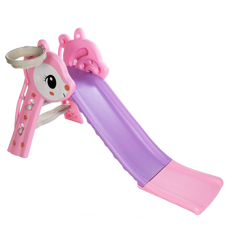 KingSo 56.29'' W Plastic Climber, Purple