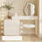 Makeup Vanity with Light mirror,5 drawers