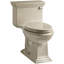 Memoirs Elongated 1.28 GPF Toilet with Aquapiston Flush Technology and Left-Hand Trip Lever-1861444270-1782335737