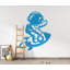 Décalcomanie murale astronaute fusée - chambre d'enfant, vinyle adhésif pour chambre d'enfant, décor de chambre de l'espace 294DRE-903117603-903117622
