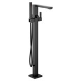 90 Degree Single Handle Floor Mounted Tub with Handshower