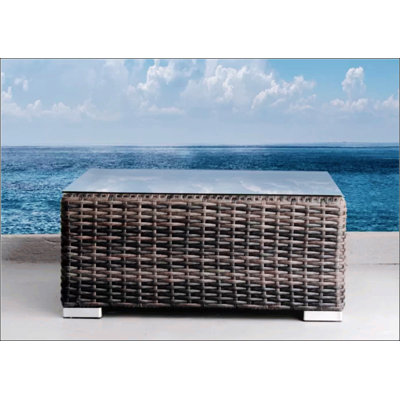 Minnesota Outdoor Coffee Table - Durable, No-Assembly, And Stylish For Patios And Balconies